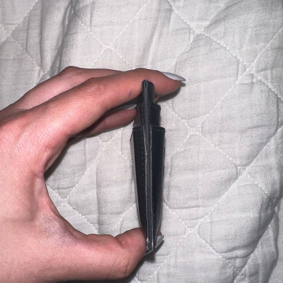 YSL Monogram Card Case in Grained Leather - Picture 5 of 5